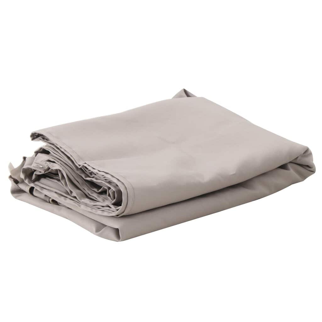 Tissu de rechange taupe pour parasol déporté 3x3 mètres, idéal pour remplacer la toile usée ou endommagée. Facile à installer, cette toile offre une protection efficace contre le soleil et les intempé.