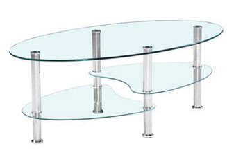 Table basse en verre avec structure en métal, design élégant et contemporain idéal pour salon ou salle de séjour. Parfaite pour un intérieur chic et moderne.